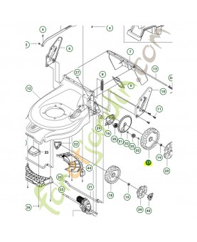 roue husqvarna référence 582305701