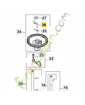 Poids husqvarna référence 531029537