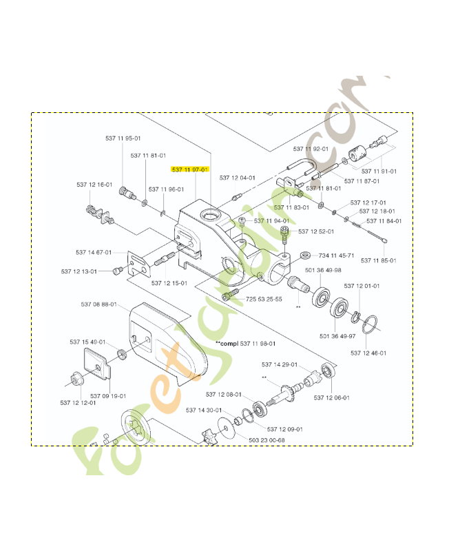 carter husqvarna référence 537119701