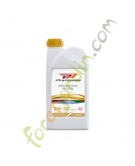 Huile 0w-20 type 2.0 réf. Honda 08232P99K1LPRO