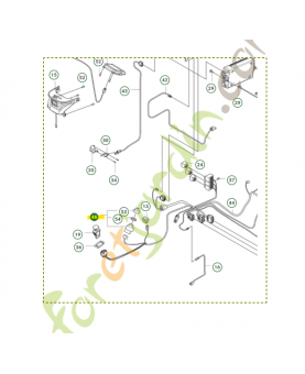 Commutateur à clé ensemble r400genii réf. 535474902