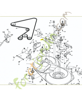 Support husqvarna référence 583259201