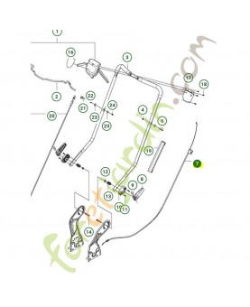 Cable husqvarna référence 585402009