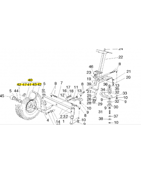 Roue réf. Honda 80616VK1003C2