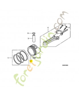 Piston réf. Honda 13101ZL8000