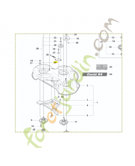 Support 506797101- Pièce de détachée Husqvarna
