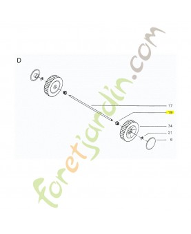 Ressort ressort husqvarna référence 516436801