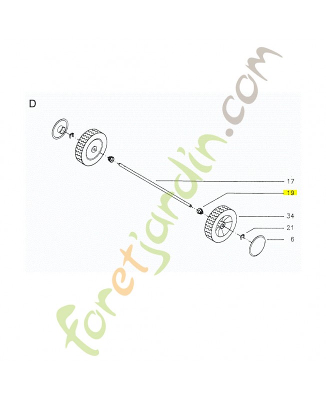 Ressort ressort husqvarna référence 516436801