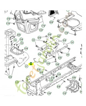 Support husqvarna référence 532196826