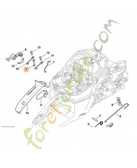 Ressort de connexion stihl référence 1142-442-1602