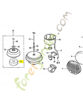 Element de filtre a air réf. Honda 17403728000