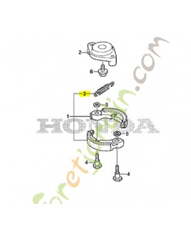 Ressort, machoire d'embra réf. Honda 22252ZN4003