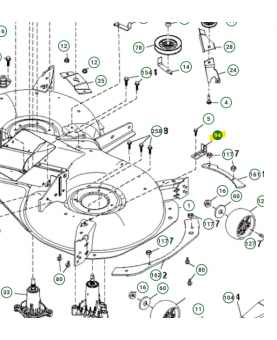 Support cable embrayage 532197250
