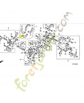 Lame de rotor g. réf. Honda 72468777003