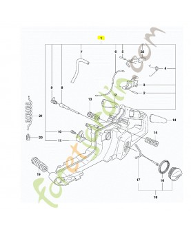 Reservoir husqvarna référence 537000372
