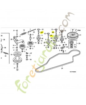 Vis réf. Honda 80058Y09003