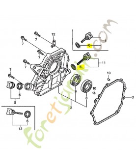 Joint de chapeau de filtr réf. Honda 15625Z0T800