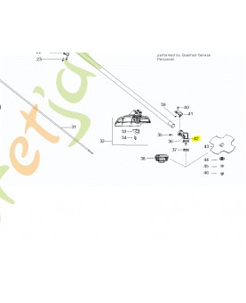 Renvoi d'angle macculloch référence 578160001
