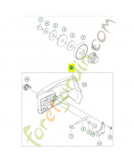 Carter d'embrayage complet 540I Xp