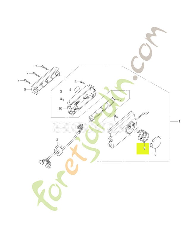 Ressort Honda réf. 36025VAAE11