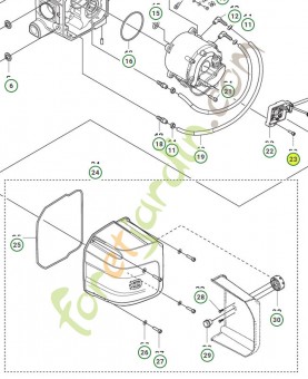 Vis ihscfmo réf. Husqvarna 579255101