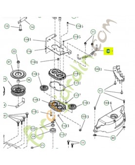 Support réf. Husqvarna 532436991
