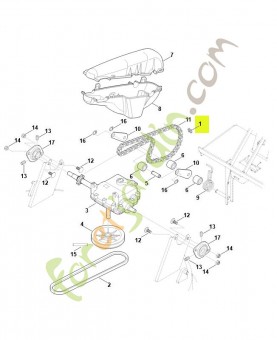 Attache rapide chaine transm.