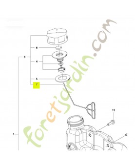 Filtre 506746801 - Pièce de détachée Husqvarna