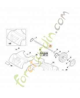 axe stihl référence 6357-703-0900