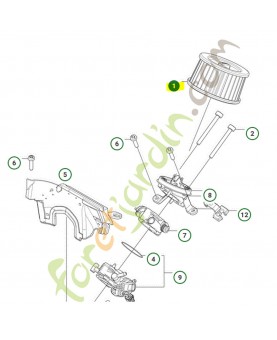 Ensemble filtre à air réf. Husqvarna 548615503