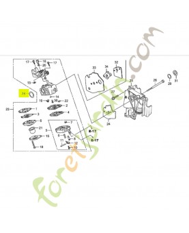 Joint torique 91301ZM3000 honda