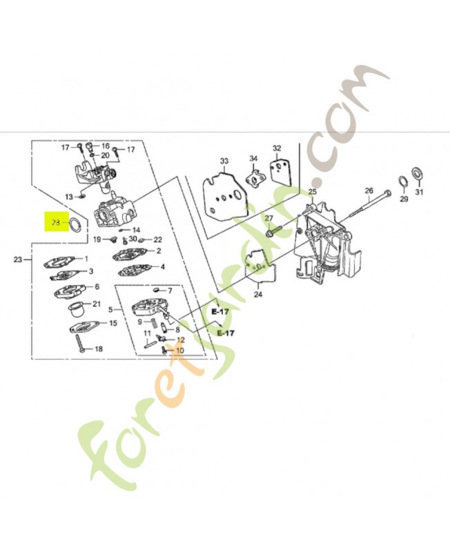 Joint torique 91301ZM3000 honda