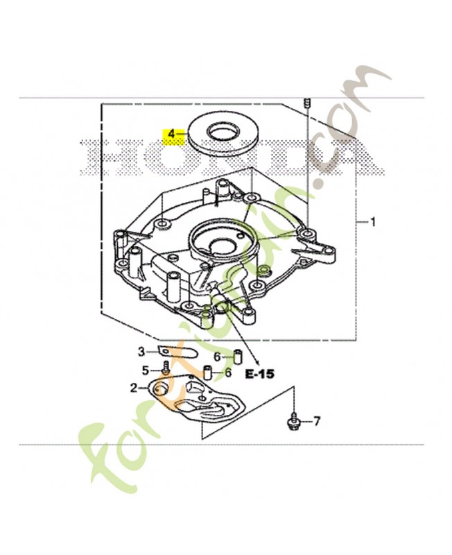 Joint d'etancheite d'huil réf. Honda 91201Z9V003