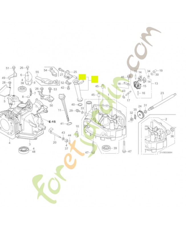 Prolongement de remplissa réf. Honda 15630ZE6810