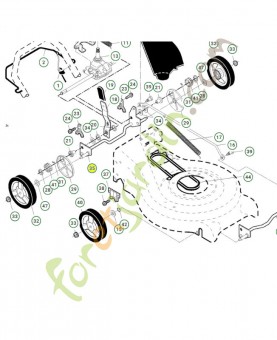 Arbre réf. Husqvarna 532410922
