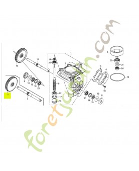 Pignon mene réf. Honda 23431V18650