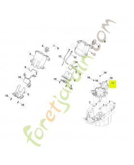 Moteur électrique 6338-600-0220- Pièce détachée Stihl / Vicking