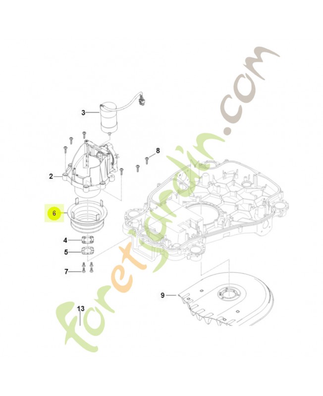 Soufflet IA01-701-6200 - Pièce détachée Stihl