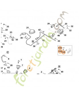 Rondelle de serrage 3 stihl référence 9991-003-0544