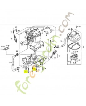 Boulon de douille, 5x30 réf. Honda 90010Z0H003