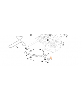 lame stihl référence 6160-702-0110