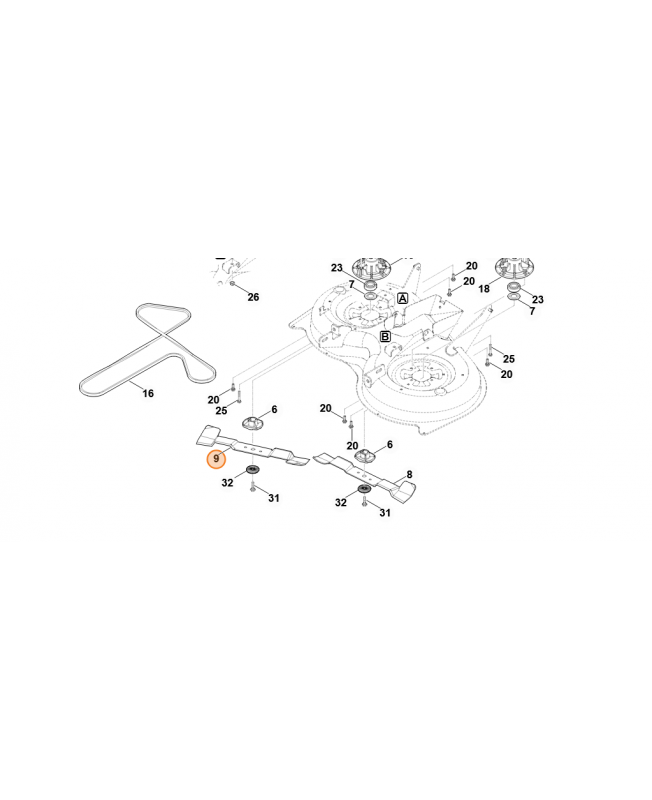 lame stihl référence 6160-702-0115