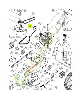 Attache rapide 504072201- Pièce de détachée Husqvarna