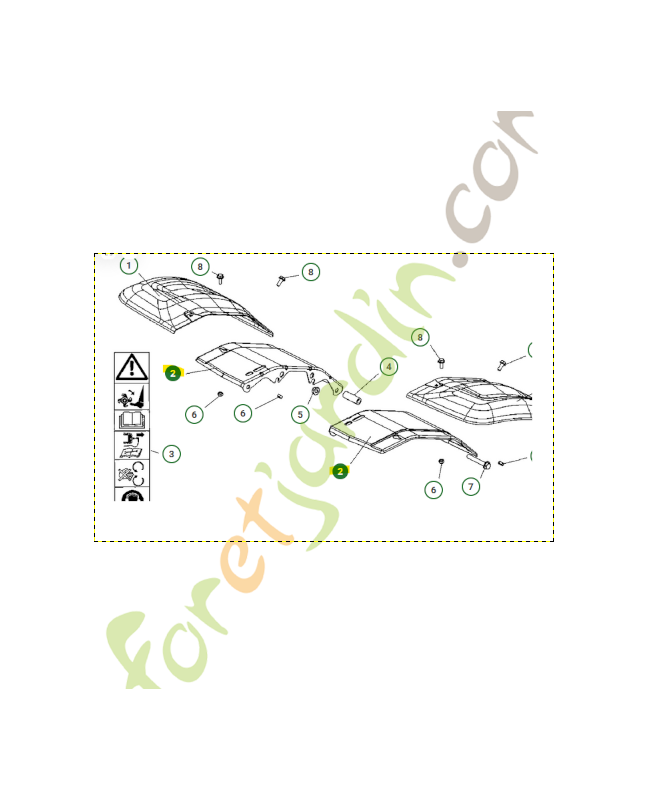 Protecteur husqvarna référence 590171101