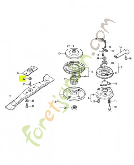 Rondelle, 10x30x3.5t réf. Honda 90401880000
