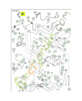 Interrupteur (on)-off référence 593080301 - Pièce détachée Husqvarna
