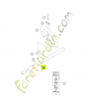 Tube 577061403- Pièce de détachée Husqvarna