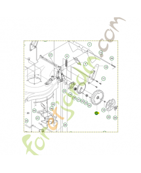 ROUE  husqvarna référence 588749601