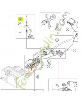 Vis référence 725246451 - Pièce de détachée Husqvarna