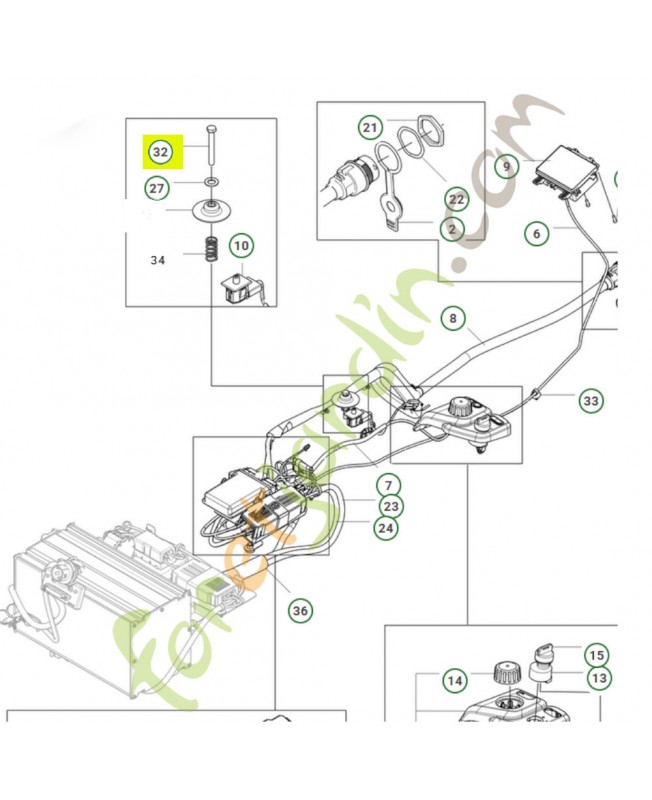 Vis référence 725246451 - Pièce de détachée Husqvarna